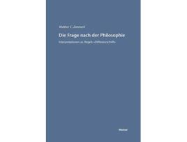 Livro Die Frage nach der Philosophie German Edition de Walther C Zimmerli (Alemão)