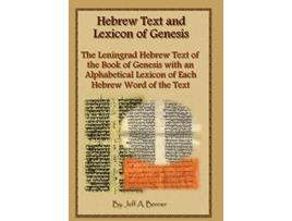 Livro Hebrew Text and Lexicon of Genesis de Jeff A Benner (Inglês - Capa Dura)
