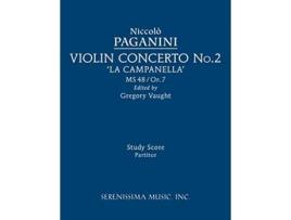 Livro Violin Concerto No.2, MS 48 de Nicolo Paganini (Inglês)
