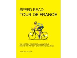 Livro speed read tour de france de mr. john wilcockson (inglês)