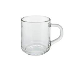 Tazas mug vidrio 240 ml lote 3