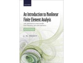 Livro Introduction to Nonlinear Finite Element Analysis de J N Reddy (Inglês - Capa Dura)