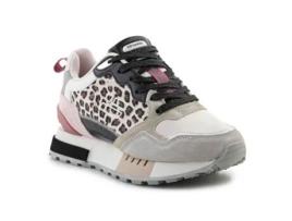 Sapatos de Mulher D.FRANKLIN Vibla Zig Flag Pele Bege (38)