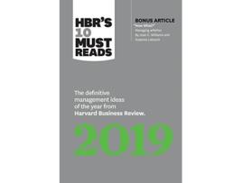 Livro HBRs 10 Must Reads 2019 de Harvard Business Review, Joan C Williams et al. (Inglês - Capa Dura)