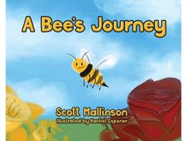 Livro A Bees Journey de Scott Mallinson (Inglês)