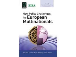 Livro New Policy Challenges For European Multinationals de Vários Autores de Rob Van Tulder (Inglês - Capa Dura)