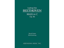 Livro Mass in C Op86 Vocal score de Ludwig Van Beethoven (Inglês)