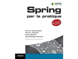 Livro Spring par la pratique Spring 25 et 30 French Edition de JeanPhilippe Retaillé Arnaud Cogoluègnes Templier Thierry (Francês)