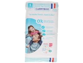 Fraldas Ecológicas Estampadas 44 Fraldas Tamanho 5 12-25 kg CARRYBOO