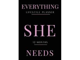 Livro Everything She Needs Lifestyle Planner de Janae C Belcher (Inglês)
