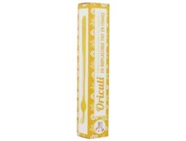 Limpador de ouvido orgânico Oriculi em bioplástico cor: amarelo LAMAZUNA