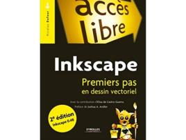 Livro Inkscape Premiers pas en dessin vectoriel Premiers pas en dessin vectoriel French Edition de Nicolas Dufour (Francês)