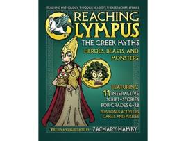 Livro Reaching Olympus The Greek Myths Heroes Beasts and Monsters de Zachary Hamby (Inglês)