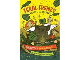 Livro Feral Frenzy Clancy of the Outback series de Phil Kettle Bob Andersen (Inglês)