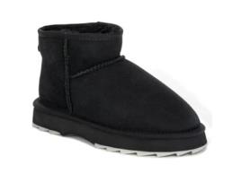 Botins de Mulher EMU Sharky Micro Pele Preto (37)