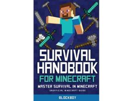 Livro Survival Handbook for Minecraft Master Survival in Minecraft Unofficial de Blockboy (Inglês)