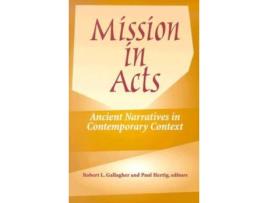 Livro mission in acts de edited by robert l gallagher , edited by paul hertig (inglês)