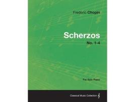 Livro Scherzos No 14 For Solo Piano de Frederic Chopin (Inglês)