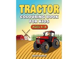 Livro Tractor Colouring Book de Harper Hall (Inglês)