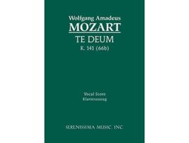 Livro Te Deum K 141 66b Vocal score Latin Edition de Wolfgang Amadeus Mozart (Latim)