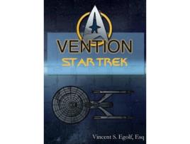 Livro VENTION Star Trek de Vincent Egolf (Inglês)