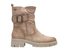 Botins de Mulher JANA Salto Plano Fecho Biqueira Multicor (37)