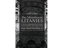 Livro The Munificent Litanies AlWazifat alKarimah de Imam Ahmad Rida (Inglês)