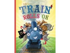 Livro The Train Rolls On A Rhyming Childrens Book That Teaches Perseverance and Teamwork de Jodi Adams (Inglês)
