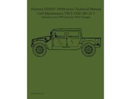 Livro Humvee HMMV M998 series Technical Manual Unit Maintenance TM 92320280201 de Greul e Brian (Inglês)