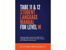 Livro TABE 11 and 12 STUDENT LANGUAGE MANUAL FOR LEVEL M de Cbl (Inglês)