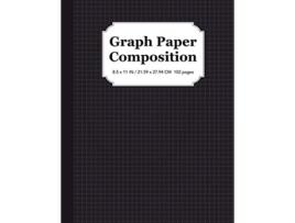 Livro Graph Paper Composition Notebook Quad Ruled 5x5 Grid Paper for Students in Math and Science 85 x 11 de Math Wizo (Inglês)
