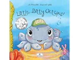 Livro Little Bitty Octopus de JR Poulter Emel Alp Sari (Inglês)