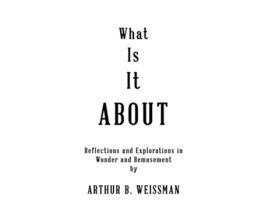 Livro What Is It About Reflections and Explorations in Wonder and Bemusement de Arthur B Weissman (Inglês)