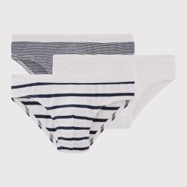 Petit Bateau Lote de 3 cuecas, 3-12 anos