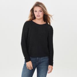 Only Camisola em malha fina, decote à barco 