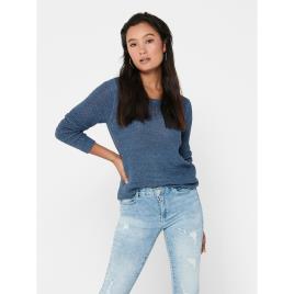 Only Camisola em malha fina, decote à barco 