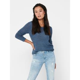 Only Camisola em malha fina, decote à barco