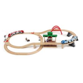 Brio Circuito com plataforma e passageiros