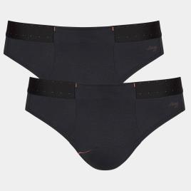 Sloggi Lote de 2 slips, em algodão bio