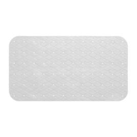 TAPETE DUCHE RETANGULAR BRANCO 69X39CM