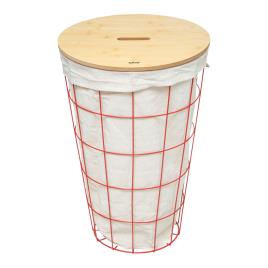 CESTO DE BANHO VERMELHO COLEÇÃO CORES