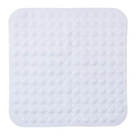 TAPETE DUCHE QUADRADO BRANCO 55X55CM