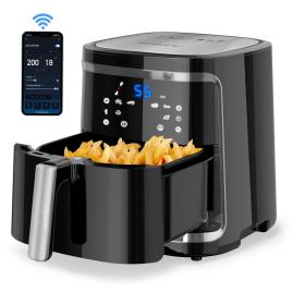 Fritadeira Eléctrica s/ Óleo 1900W 7L WiFi  Cube Smart