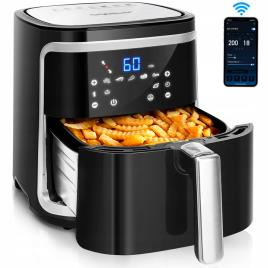 Fritadeira Eléctrica s/ Óleo 1900W 7L WiFi Aigostar Cube Smart