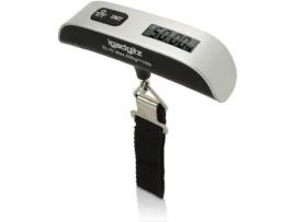 Balança de Bagagem - - Balança Digital - 50g a 50kg - Display de Temperatura - Portátil e Ergonômica TD