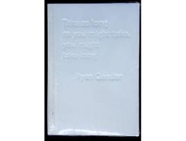 Livro Take as Long as You Might Take, You Might Take Long de Ryan Gander e Takashi Homma (Inglês)
