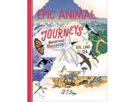 Livro Epic Animal Journeys de Ed Brown (Inglês - Capa Dura)