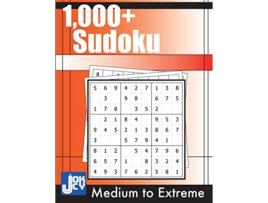 Livro 1000 Sudoku Medium Hard Expert and Extreme Puzzles for Adults de Jocky Books (Inglês)