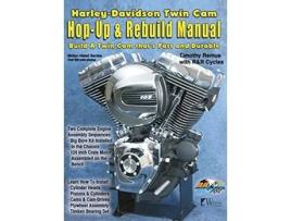 Livro HarleyDavidson Twin Cam HopUp Rebuild Manual MotorHead de Timothy Remus (Inglês - Capa Dura)