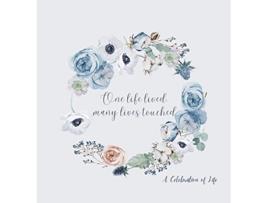 Livro Celebration of life funeral book Condolence book to sign Hardback cover de Lulu And Bell (Inglês - Capa Dura)